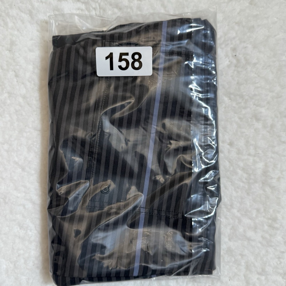 PATAGONIA Men Stretch Hydropeak Boardshorts 18" OLIVAS STRIPE BLACK OLBK Size 30 - Picture 13 of 13
